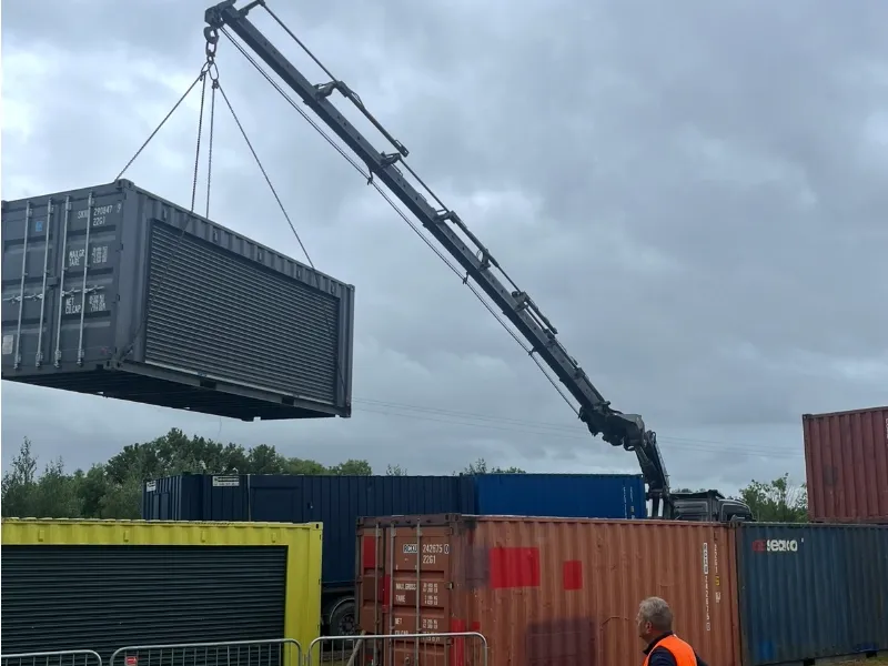 An Irish owned container company